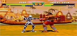 In game image of Street Fighter EX Plus on the Arcade.