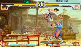 In game image of Street Fighter III 3rd Strike: Fight for the Future on the Arcade.