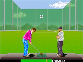 In game image of Super Crowns Golf on the Arcade.