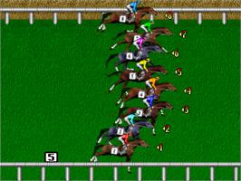 In game image of Super Derby on the Arcade.