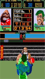 In game image of Super Punch-Out!! on the Arcade.