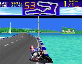 In game image of Suzuka 8 Hours 2 on the Arcade.