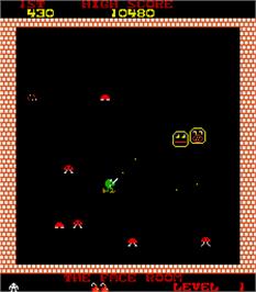 In game image of Tazz-Mania on the Arcade.