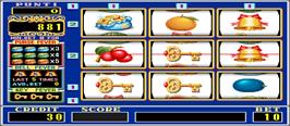 In game image of Treasure Bonus on the Arcade.