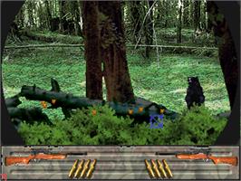 In game image of Trophy Hunting - Bear & Moose V1.0 on the Arcade.