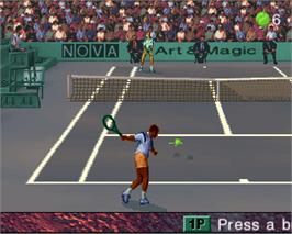 In game image of Ultimate Tennis on the Arcade.