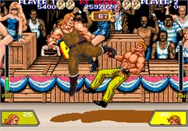In game image of Violence Fight on the Arcade.