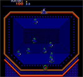 In game image of Wiz Warz on the Arcade.