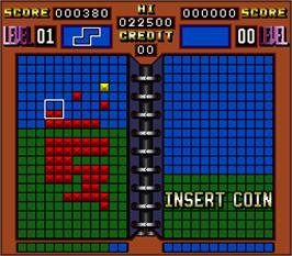 In game image of Xor World on the Arcade.