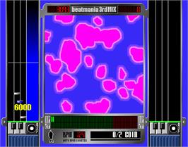 In game image of beatmania 3rd MIX on the Arcade.