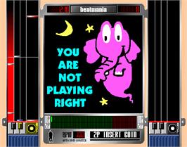In game image of beatmania complete MIX on the Arcade.
