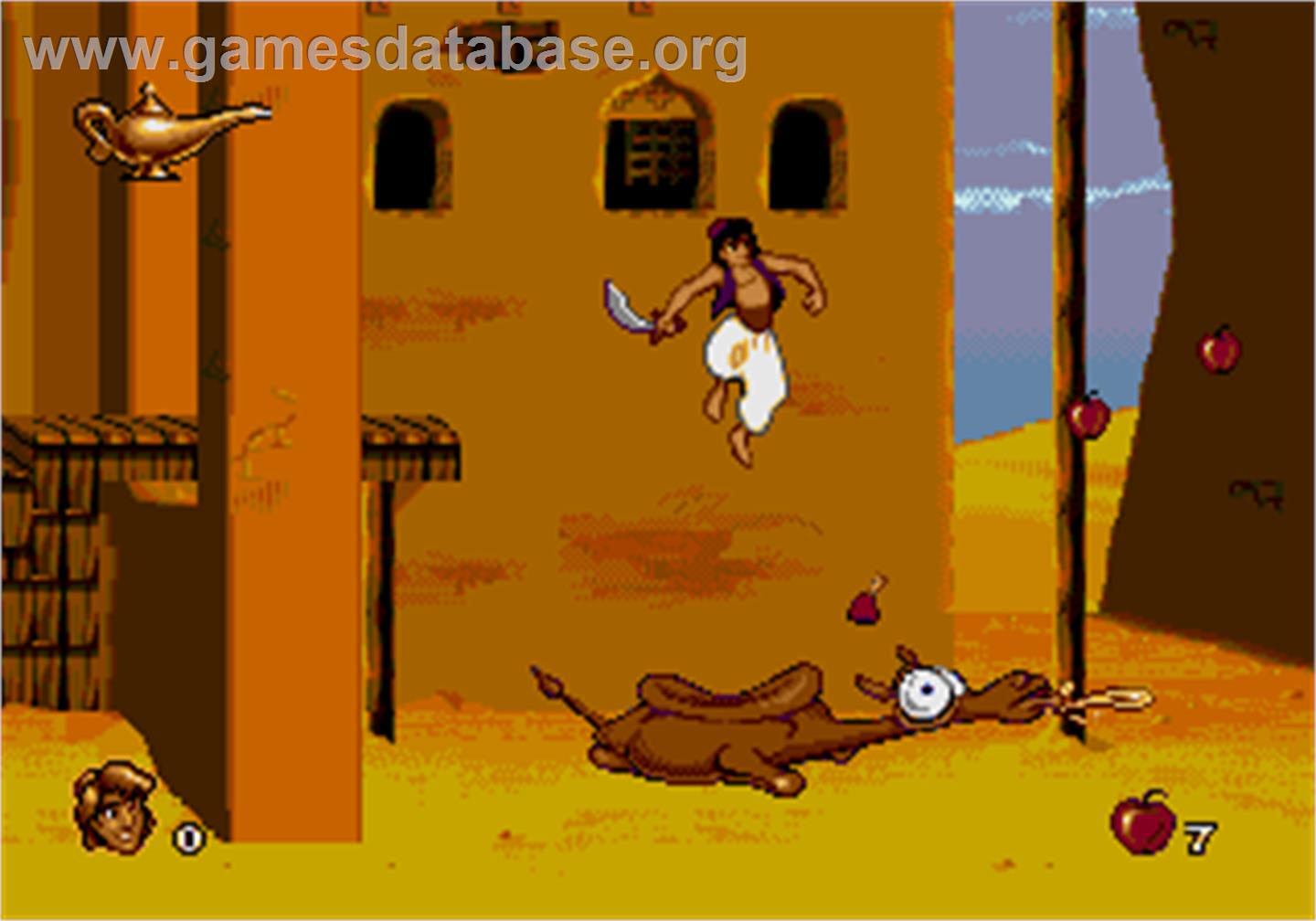 Aladdin - Arcade - Artwork - In Game