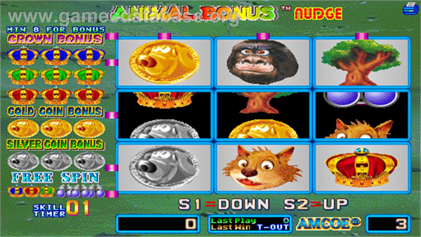 Animal Bonus Nudge - Arcade - Artwork - In Game