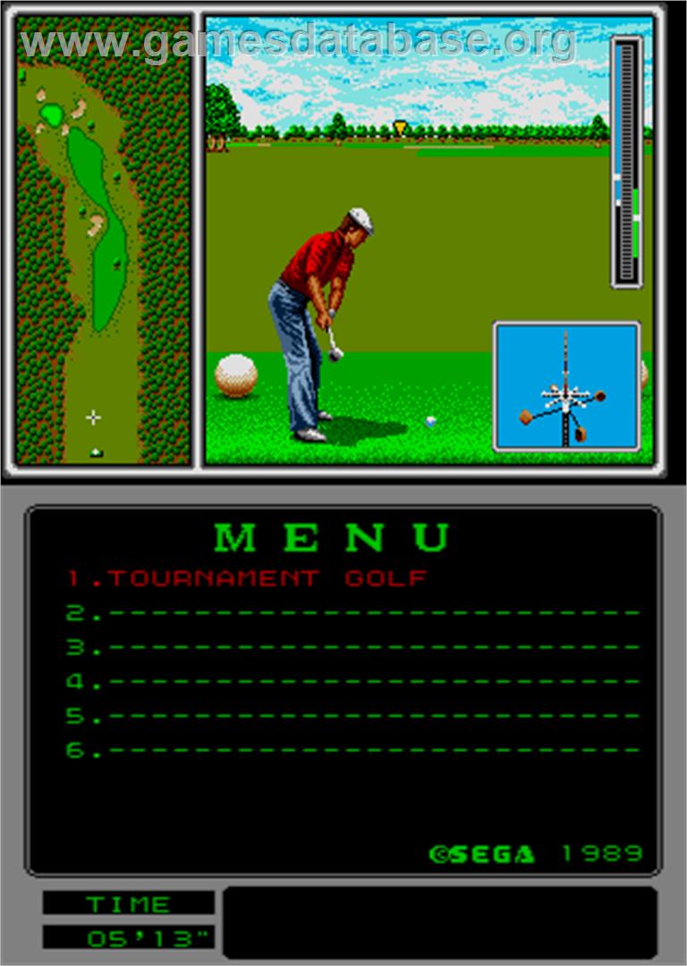 Arnold Palmer Tournament Golf - Arcade - Artwork - In Game