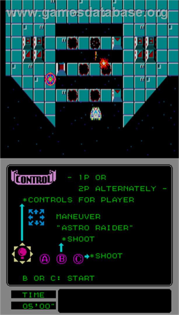 Astro Warrior - Arcade - Artwork - In Game