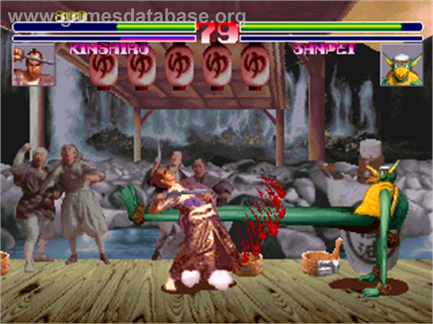 Blood Warrior - Arcade - Artwork - In Game