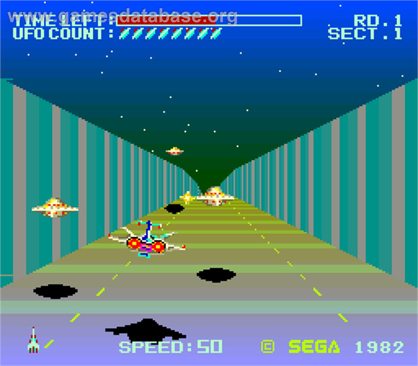 Buck Rogers: Planet of Zoom - Arcade - Artwork - In Game