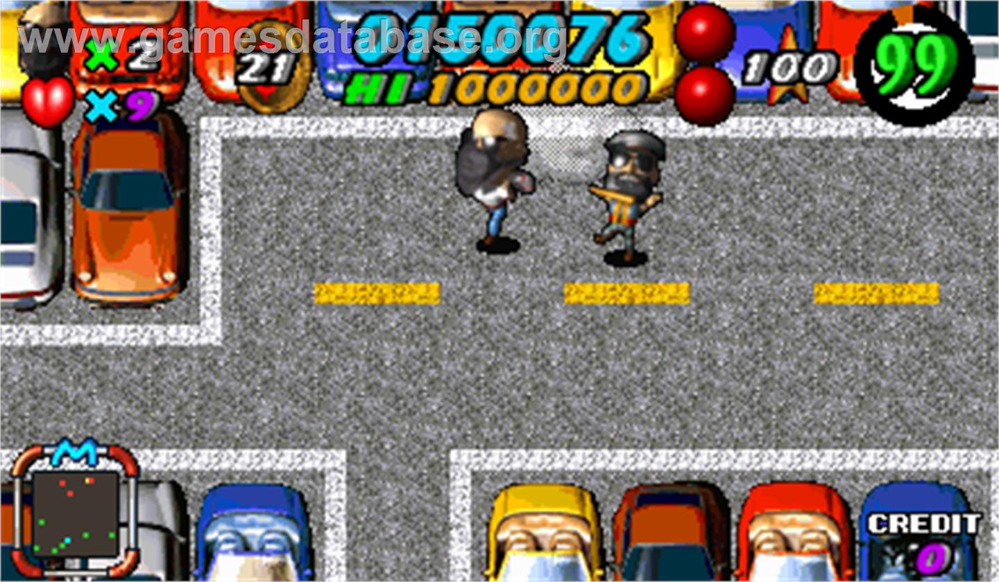 Burglar X - Arcade - Artwork - In Game