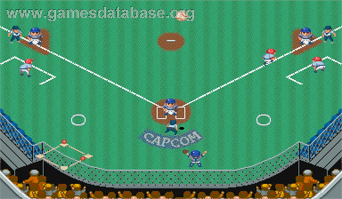 Capcom Baseball - Arcade - Artwork - In Game