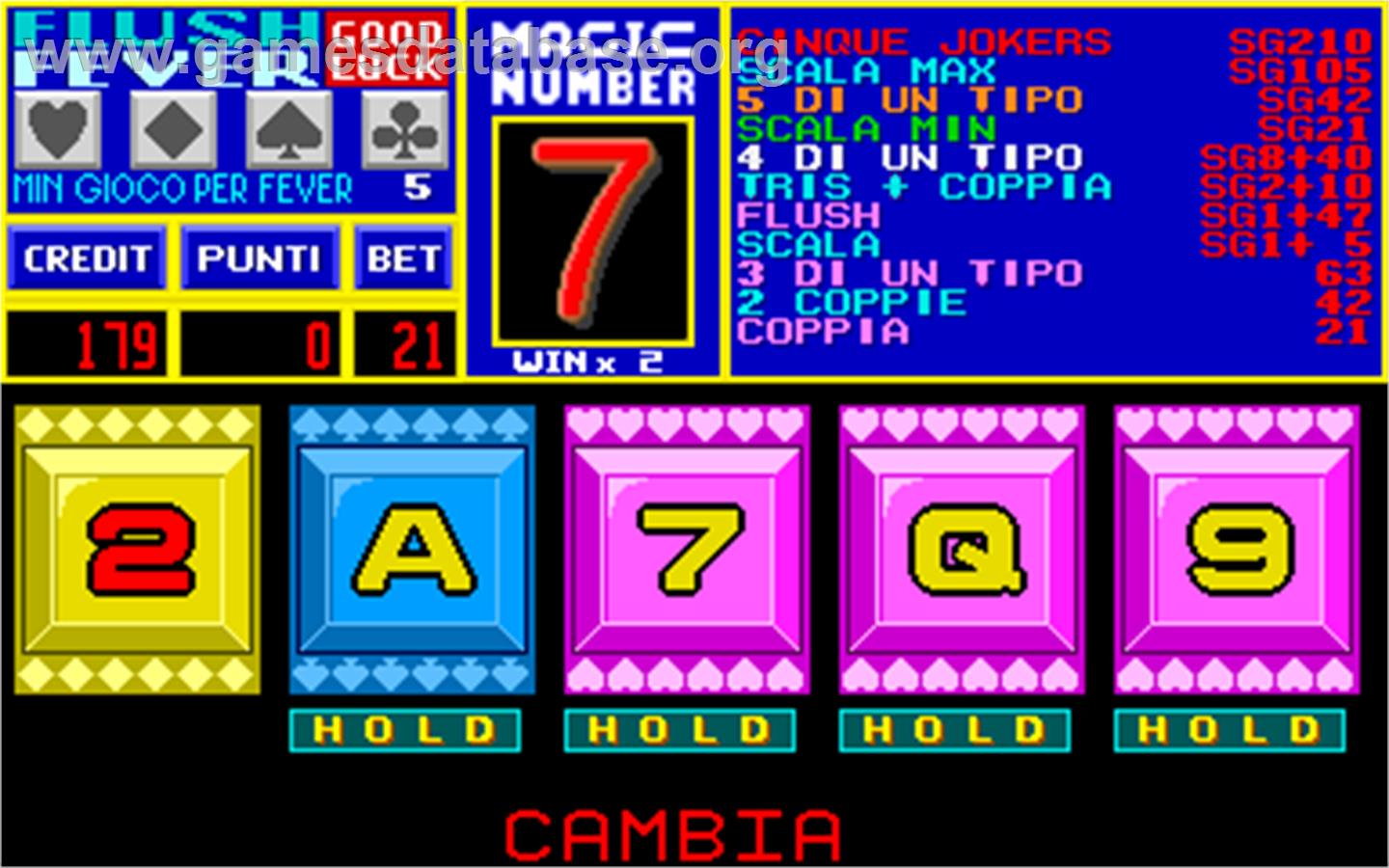 Champion Number - Arcade - Artwork - In Game