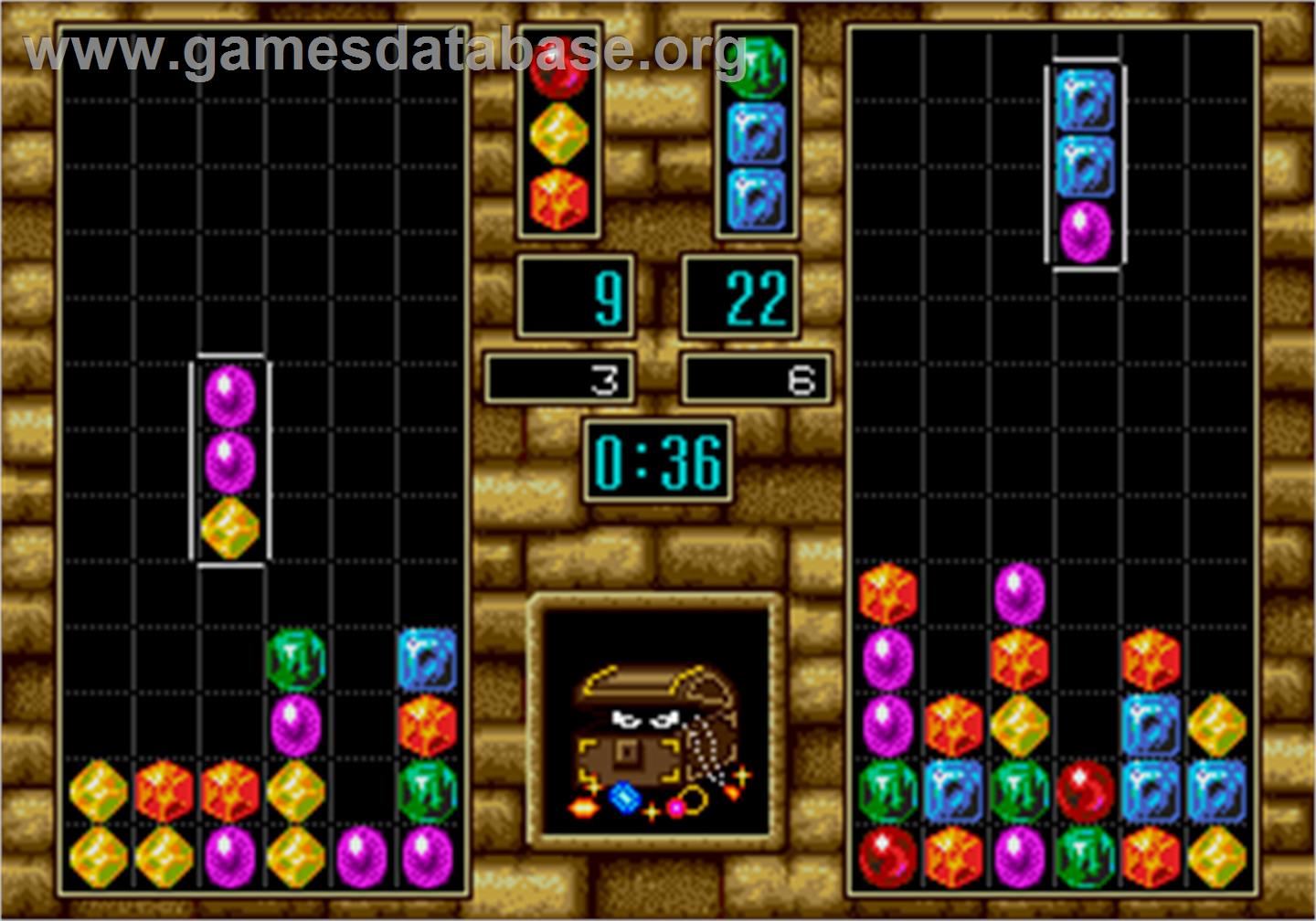 Columns III - Arcade - Artwork - In Game