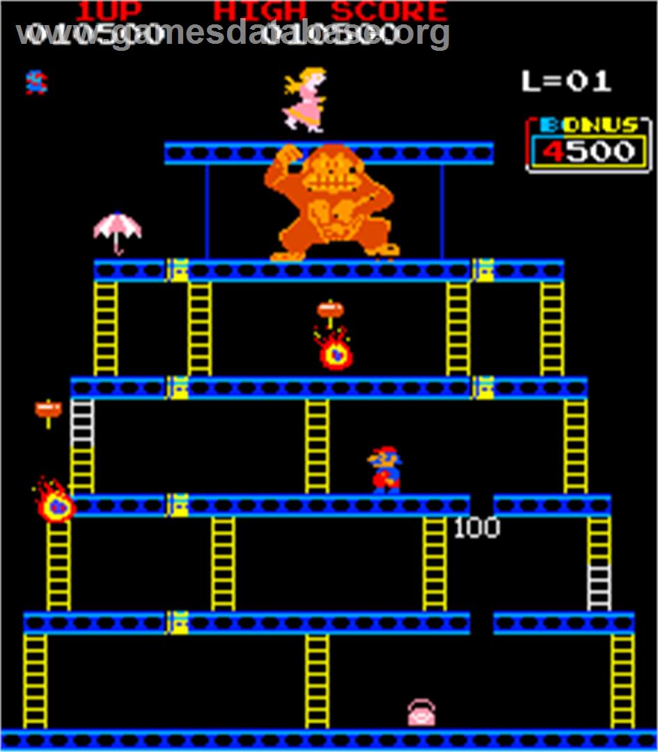 Crazy Kong Part II - Arcade - Artwork - In Game