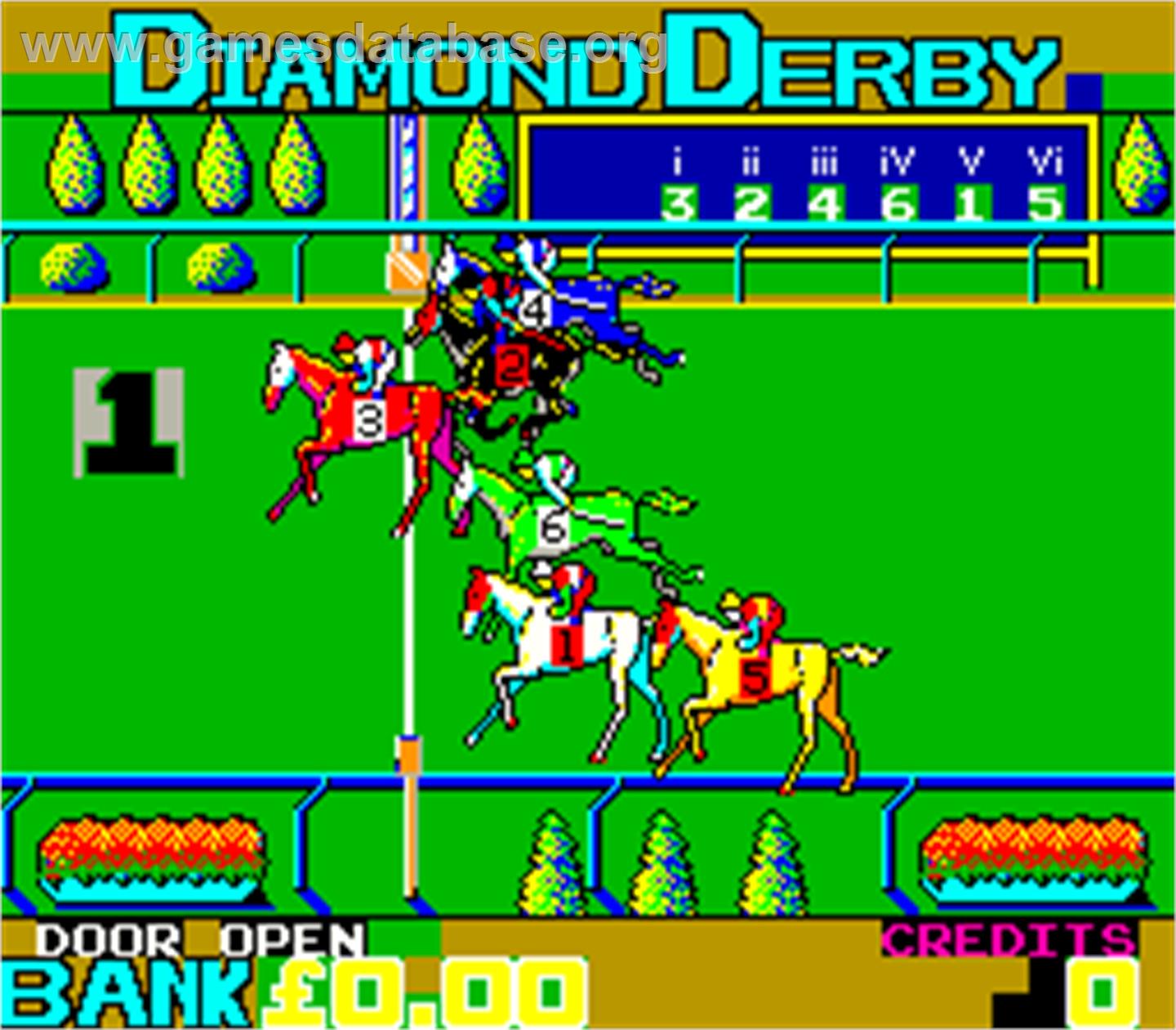 Diamond Derby - Arcade - Artwork - In Game