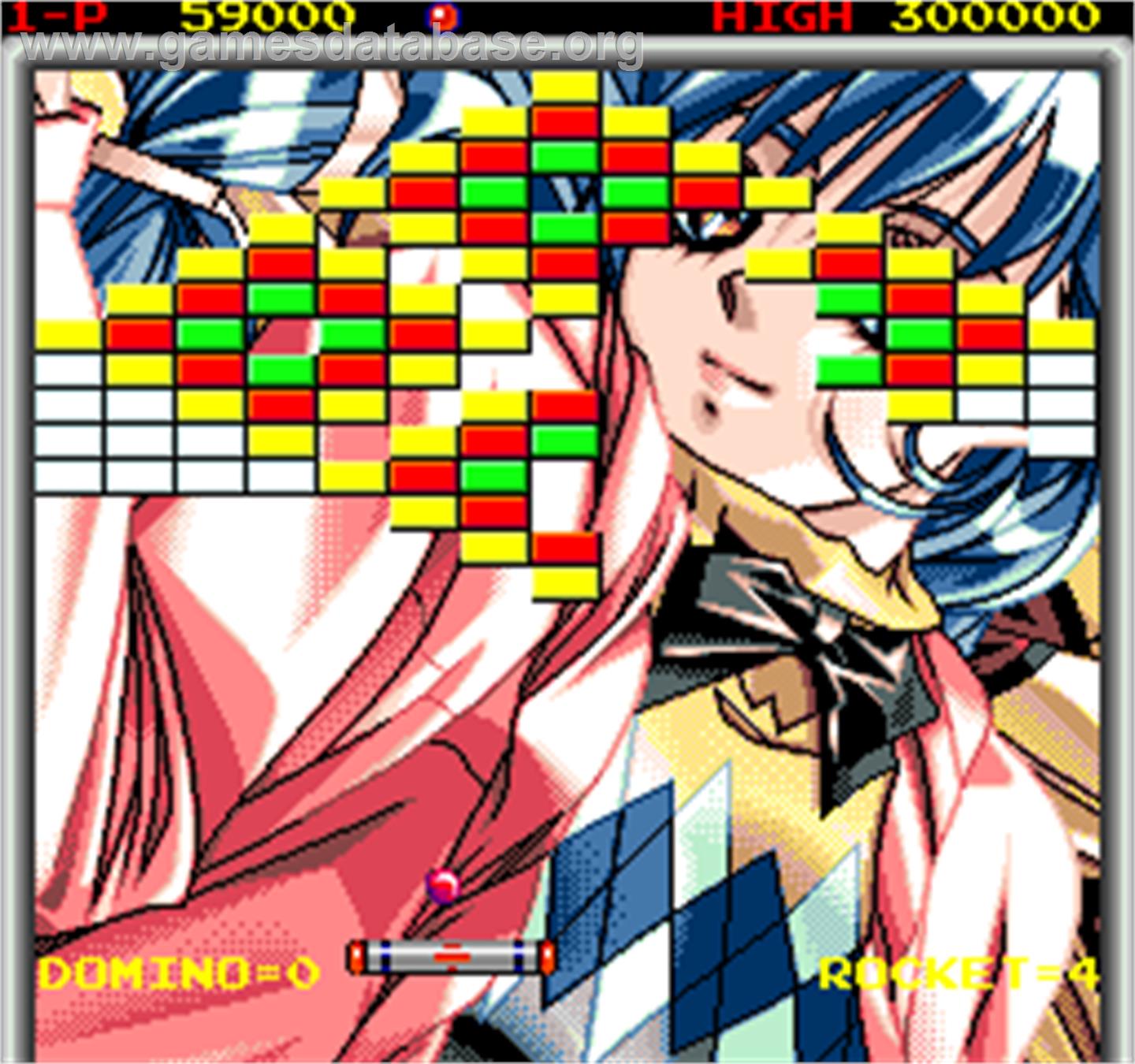 Domino Block ver.2 - Arcade - Artwork - In Game