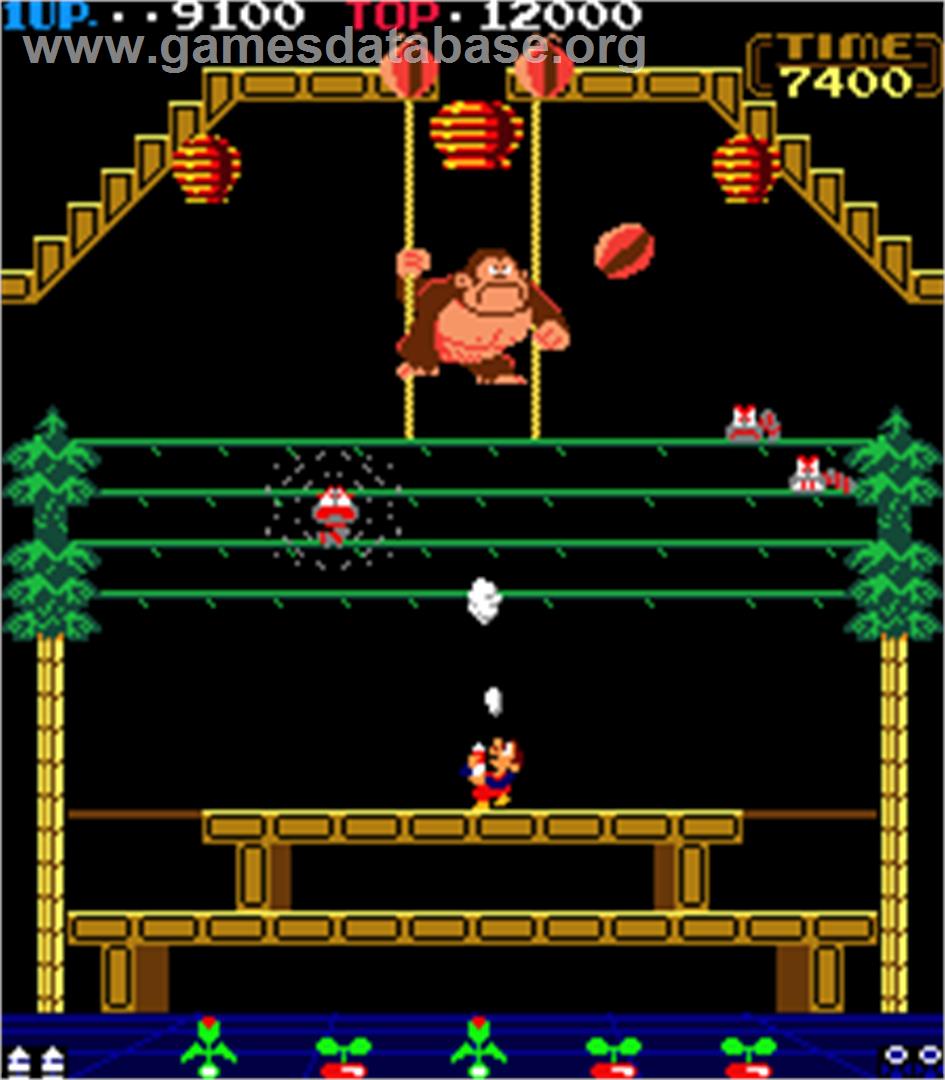 Donkey Kong 3 - Arcade - Artwork - In Game