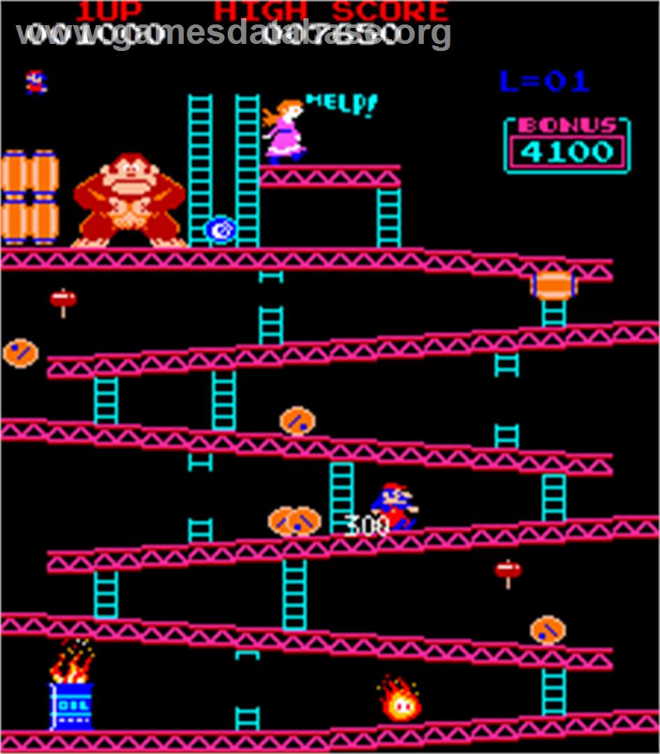 Donkey Kong Foundry - Arcade - Artwork - In Game