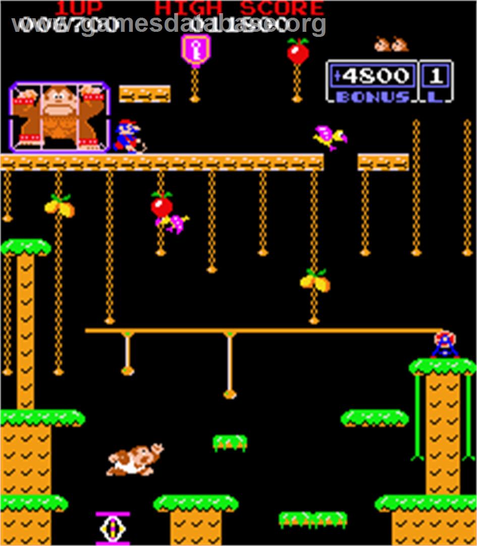 Donkey Kong Jr. - Arcade - Artwork - In Game