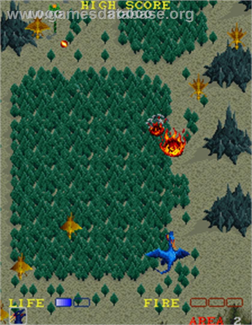 Dragon Spirit - Arcade - Artwork - In Game