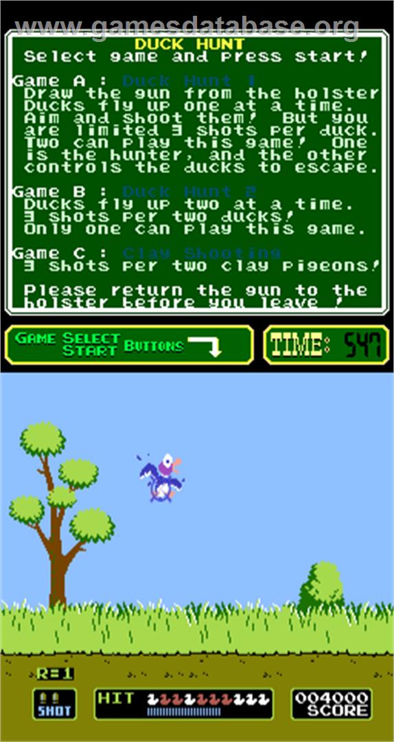Duck Hunt - Arcade - Artwork - In Game