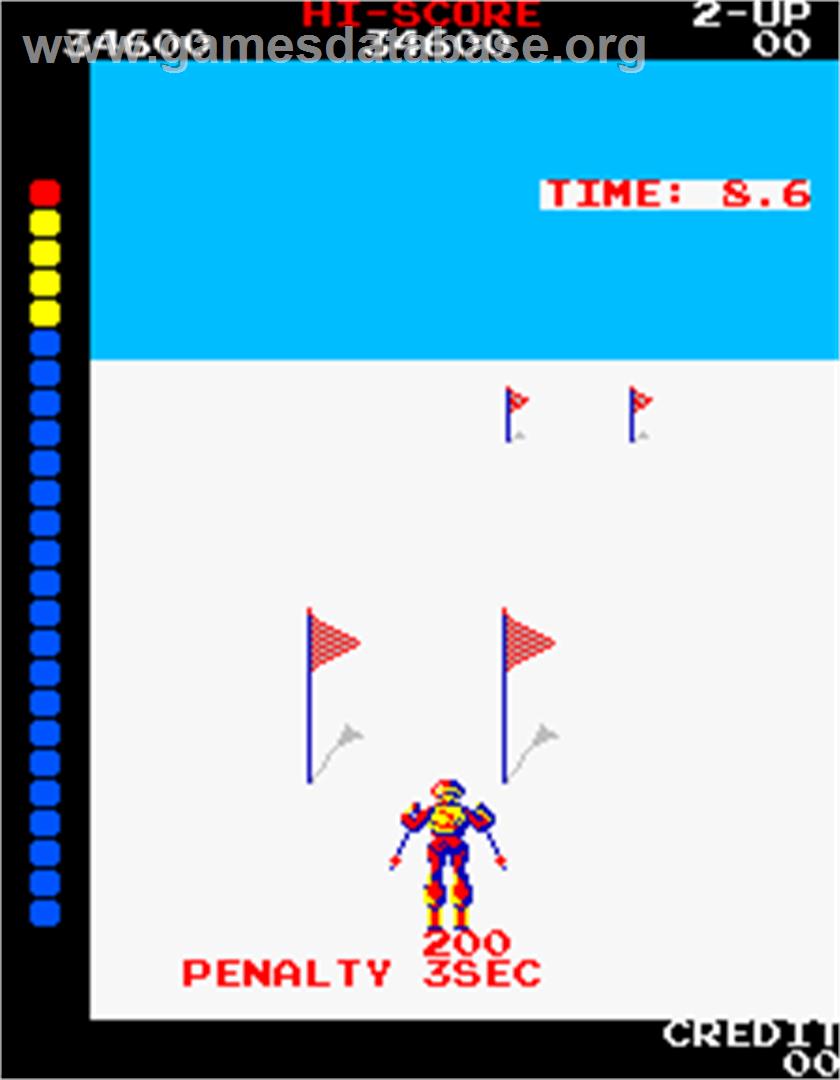 Dynamic Ski - Arcade - Artwork - In Game