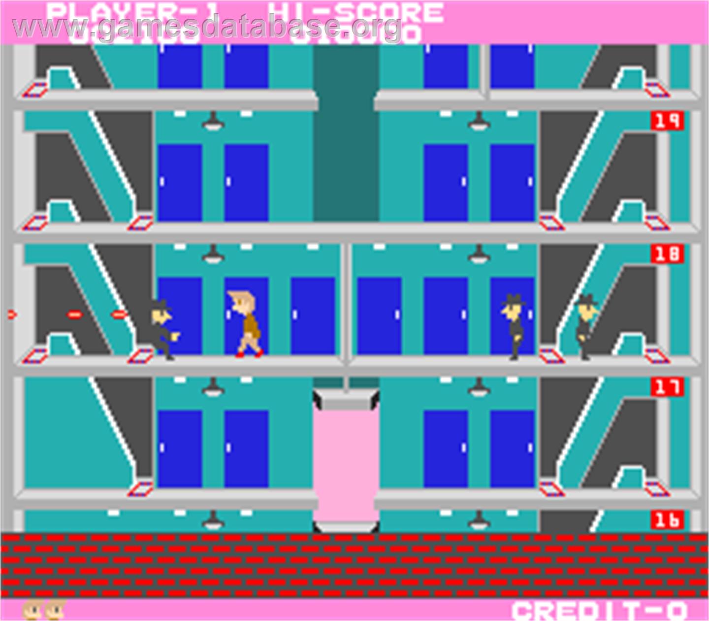 Elevator Action - Arcade - Artwork - In Game