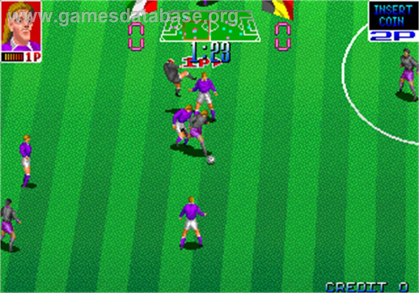 Euro Champ '92 - Arcade - Artwork - In Game