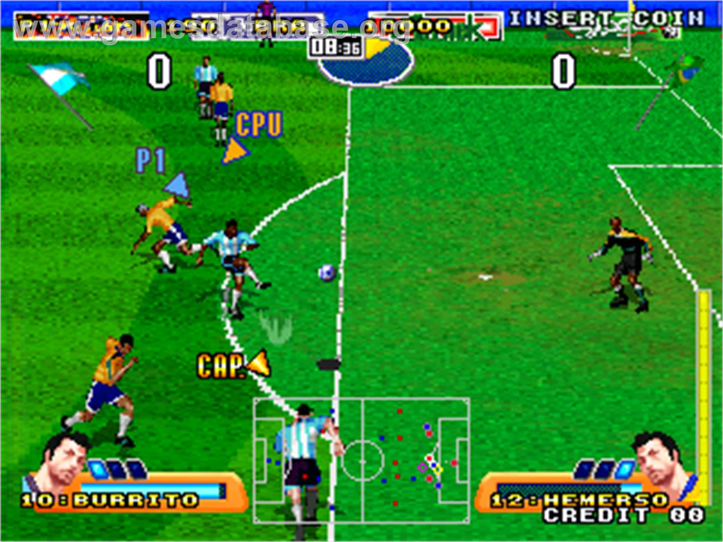 Evolution Soccer - Arcade - Artwork - In Game