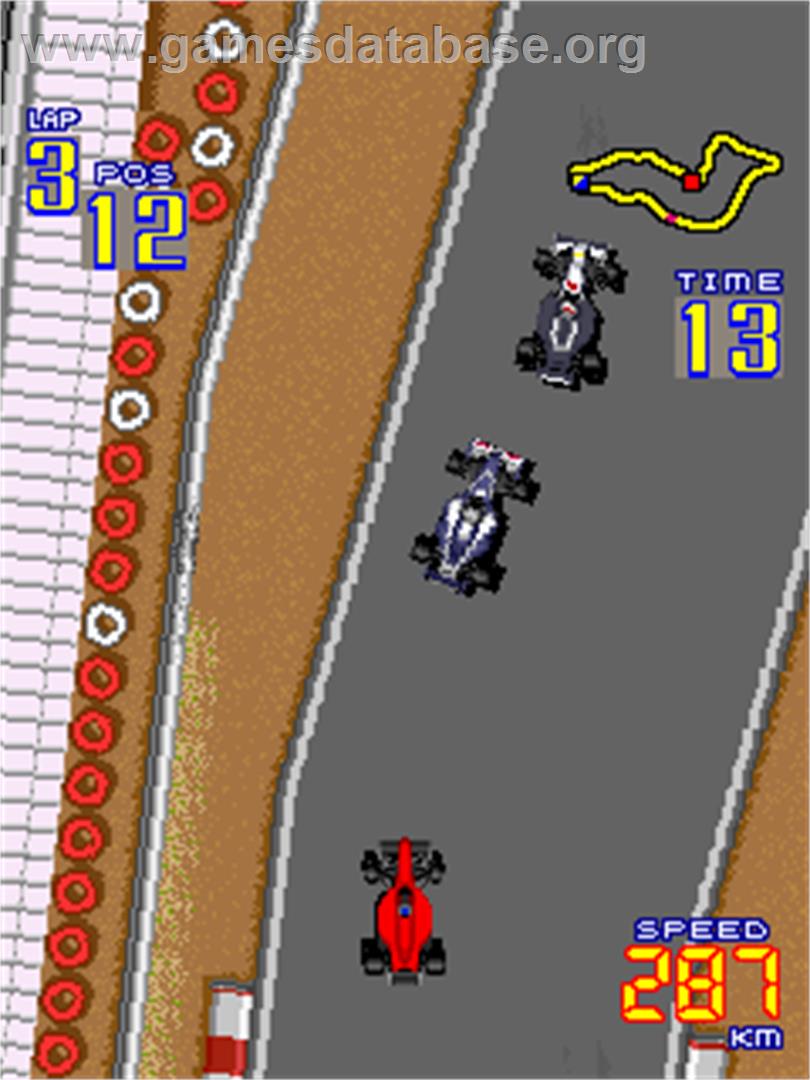 F-1 Grand Prix - Arcade - Artwork - In Game