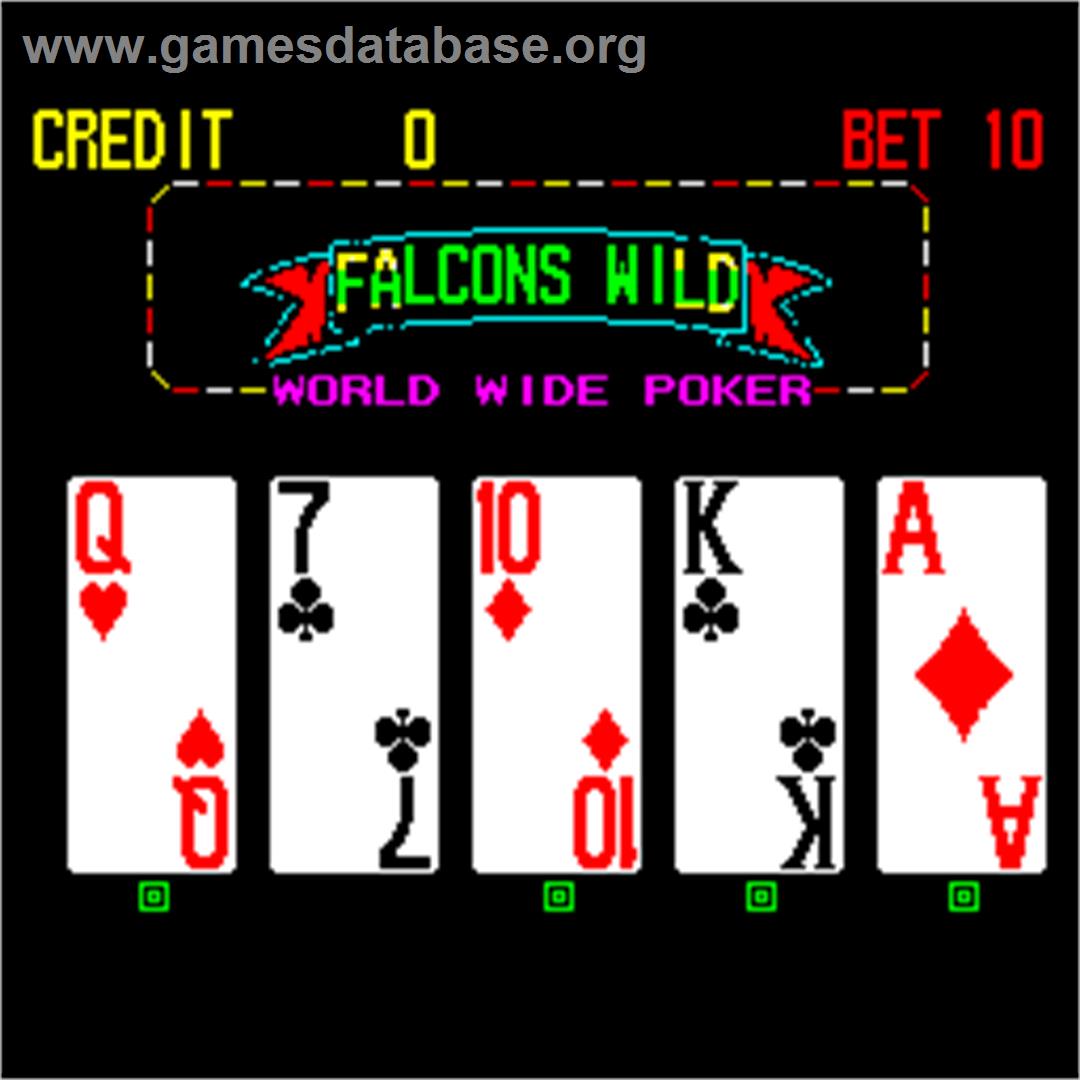 Falcons Wild - World Wide Poker - Arcade - Artwork - In Game