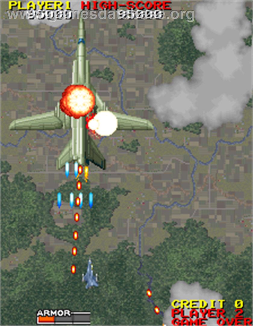 Fighter & Attacker - Arcade - Artwork - In Game
