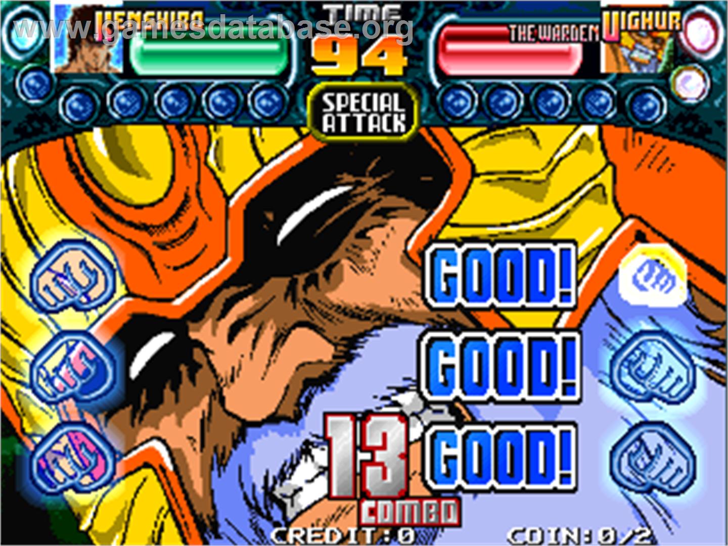 Fighting Mania - Arcade - Artwork - In Game
