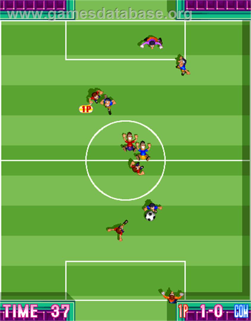 Five a Side Soccer - Arcade - Artwork - In Game