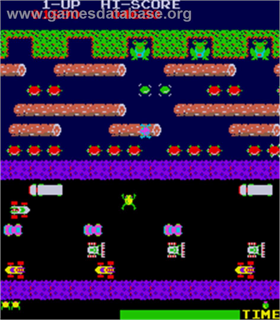 Frogger - Arcade - Artwork - In Game