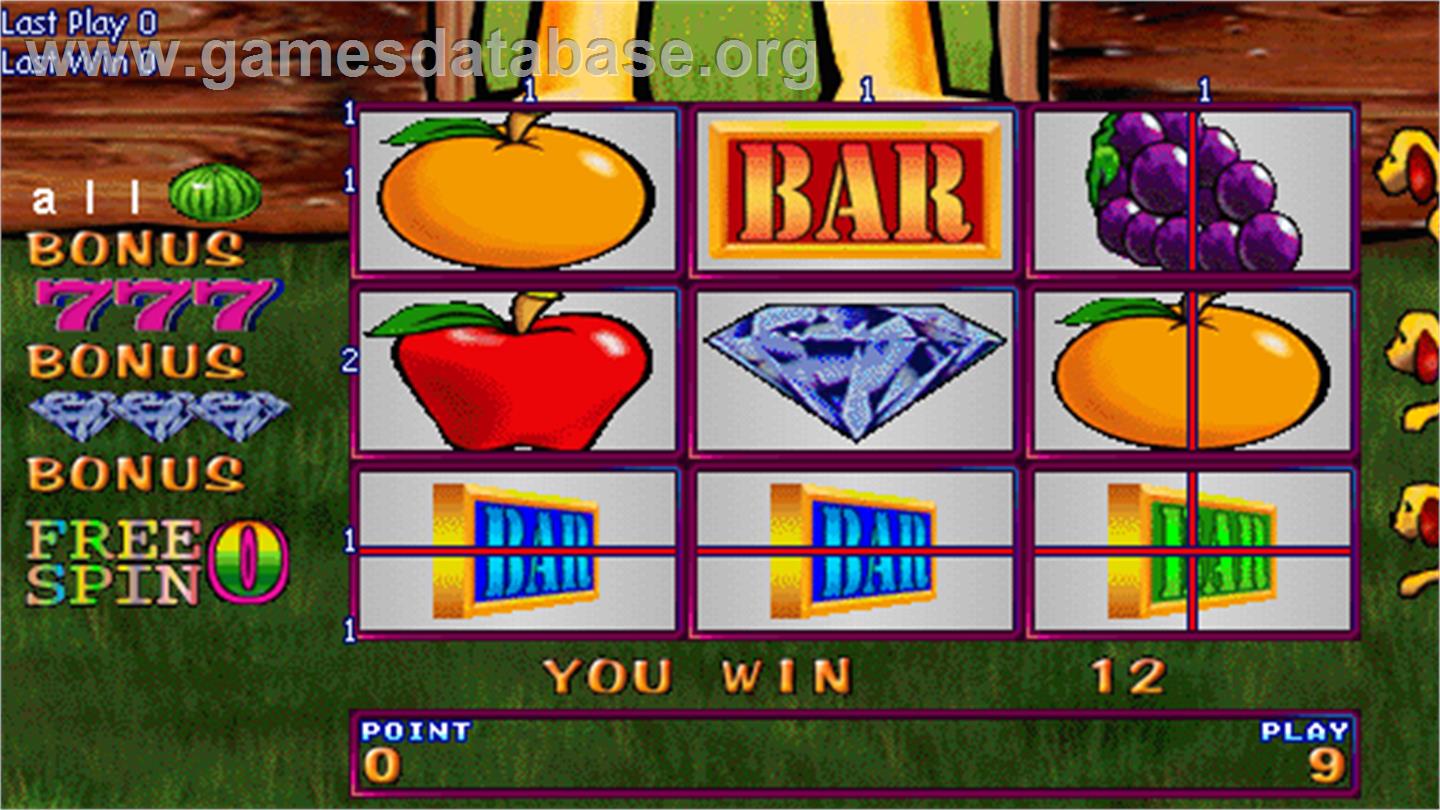 Fruit Bonus '06 - 10th anniversary - Arcade - Artwork - In Game
