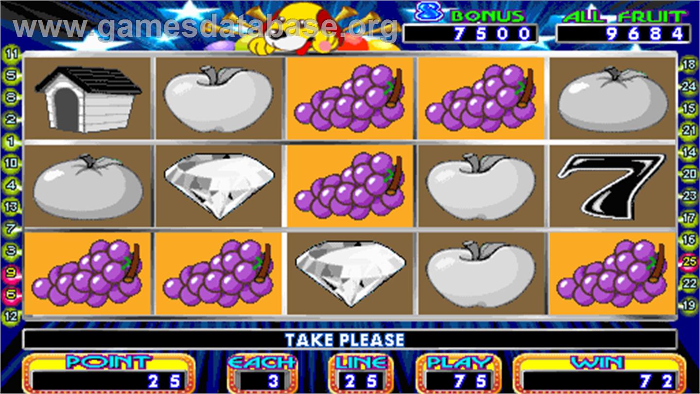 Fruit Bonus 3G - Arcade - Artwork - In Game