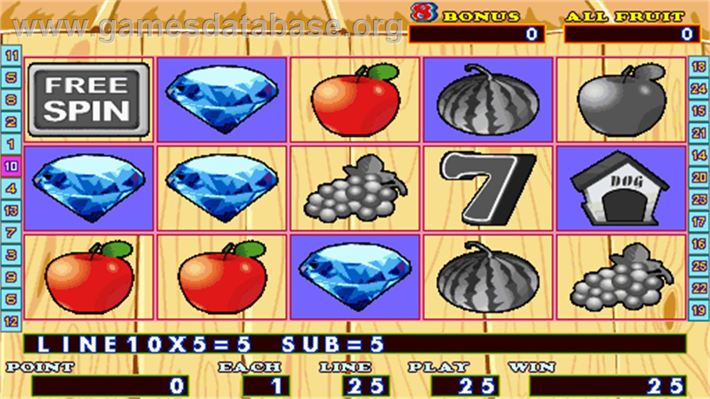 Fruit Bonus Deluxe - Arcade - Artwork - In Game