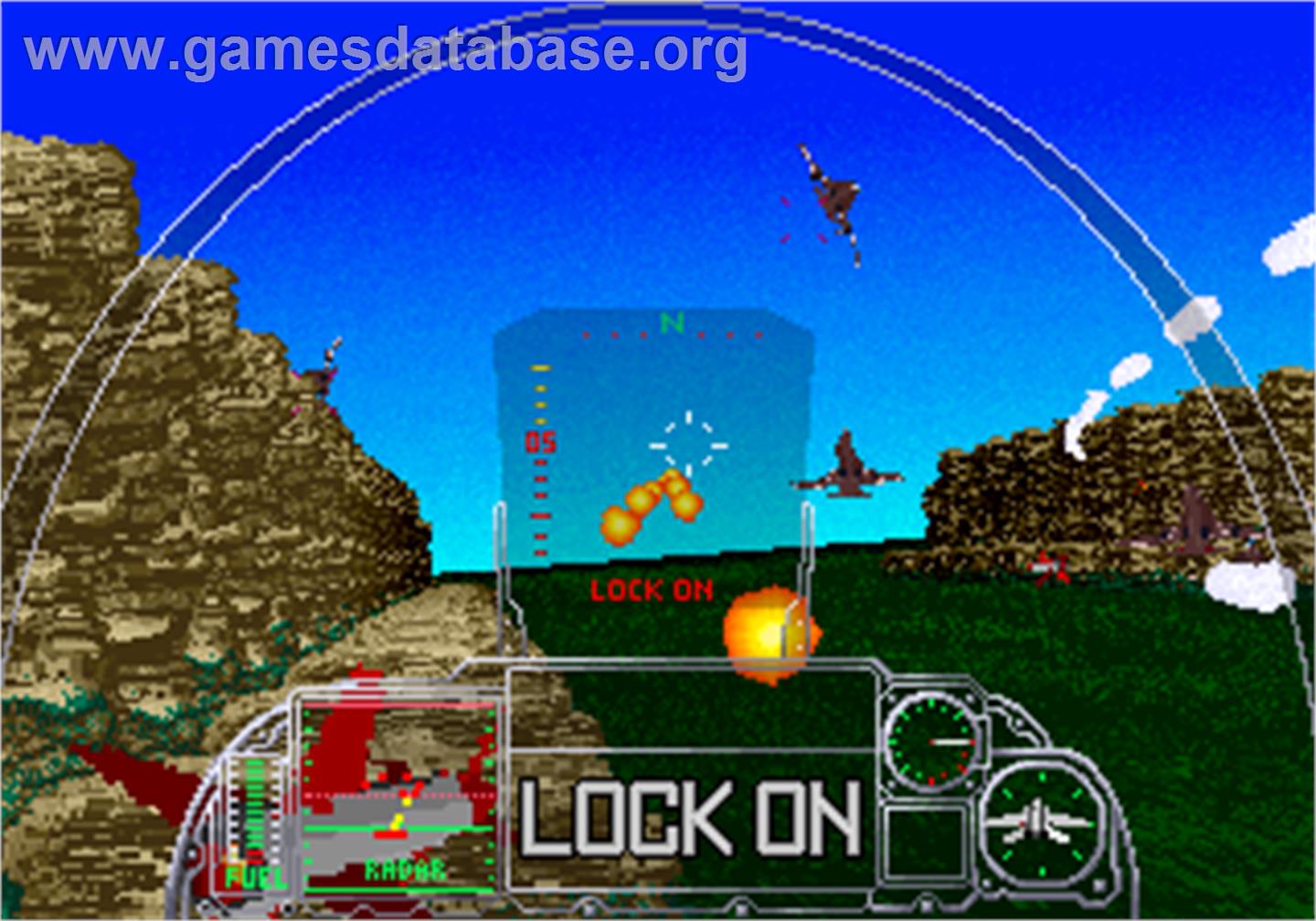 G-LOC R360 - Arcade - Artwork - In Game
