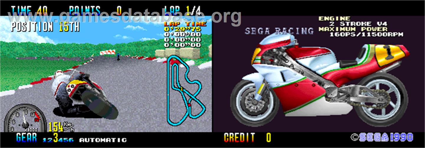 GP Rider - Arcade - Artwork - In Game
