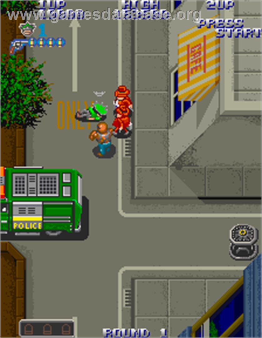Gang Busters - Arcade - Artwork - In Game