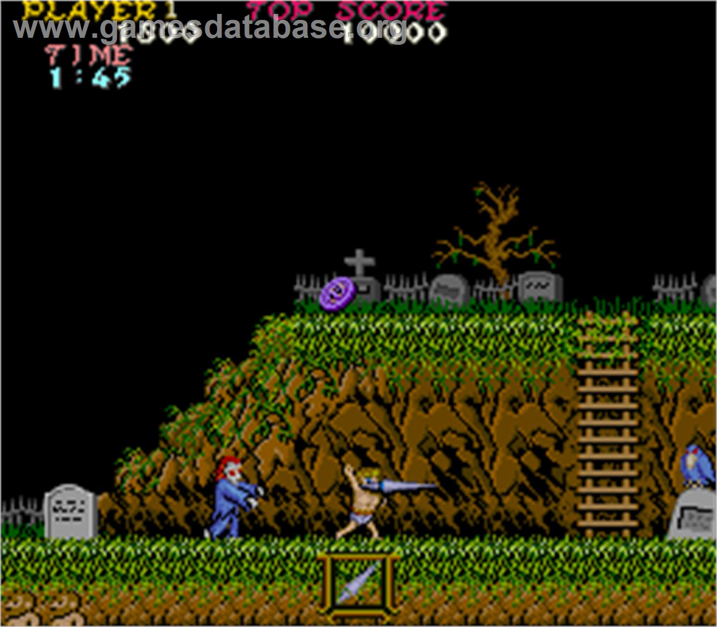 Ghosts'n Goblins - Arcade - Artwork - In Game